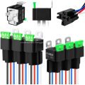 Relay Set 30A ATO Blade Fuse 5Pin Relays